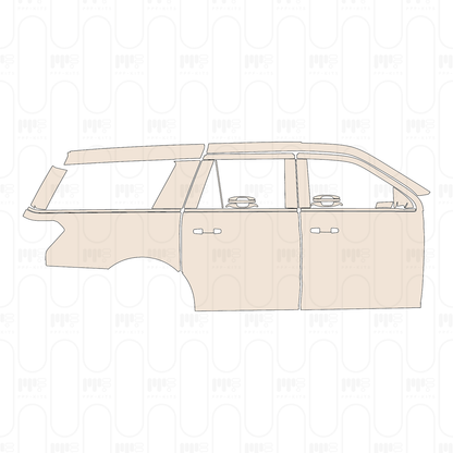 Voorgesneden PPF Ford Expedition Extended Wheelbase XLT 2022
