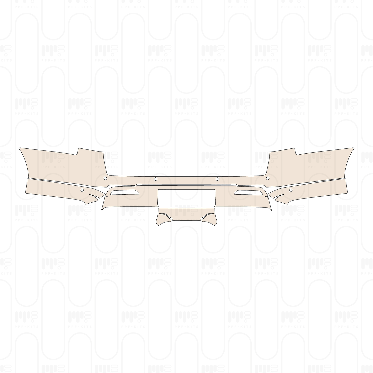 Voorgesneden PPF Ford Expedition Extended Wheelbase XLT 2022