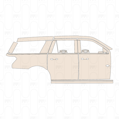 Voorgesneden PPF Ford Expedition Extended Wheelbase King Ranch 2022