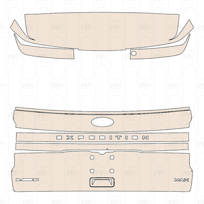 Voorgesneden PPF Ford Expedition Extended Wheelbase Platinum 2022