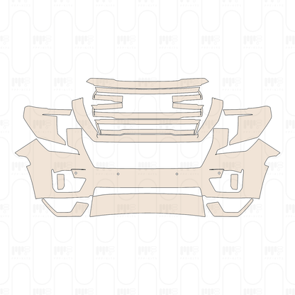 Voorgesneden PPF GMC Yukon SLE 2022