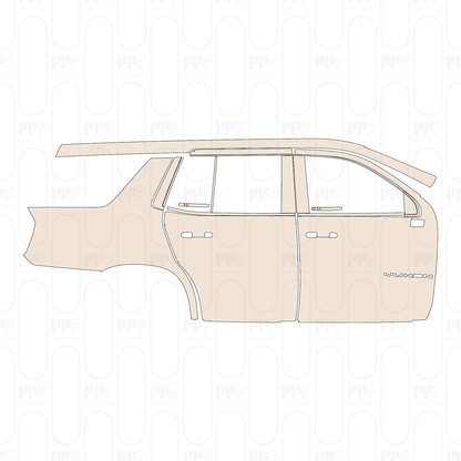 Voorgesneden PPF GMC Yukon SLE 2022