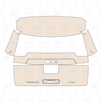 Voorgesneden PPF GMC Yukon SLE 2022