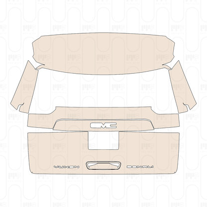 Voorgesneden PPF GMC Yukon Denali 2022