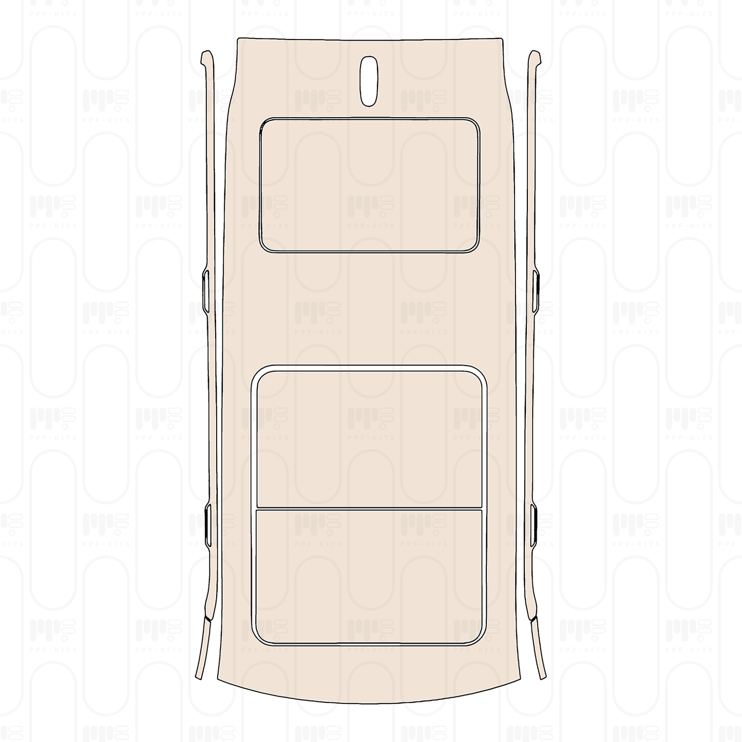 Voorgesneden PPF JEEP Grand Wagoneer Standard Wheelbase Series II 2022