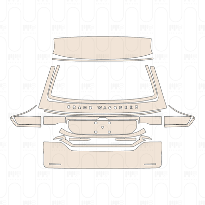 Voorgesneden PPF JEEP Grand Wagoneer Standard Wheelbase Series II 2022