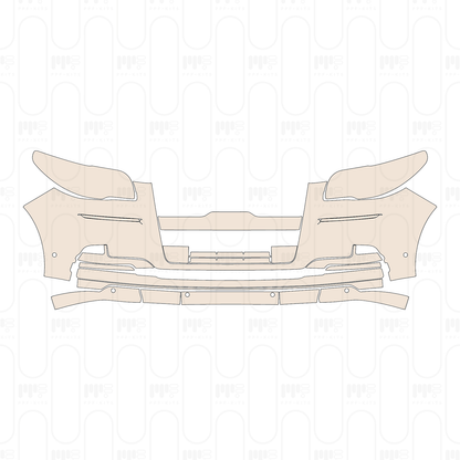 Voorgesneden PPF Lincoln Navigator Extended Wheelbase 2022