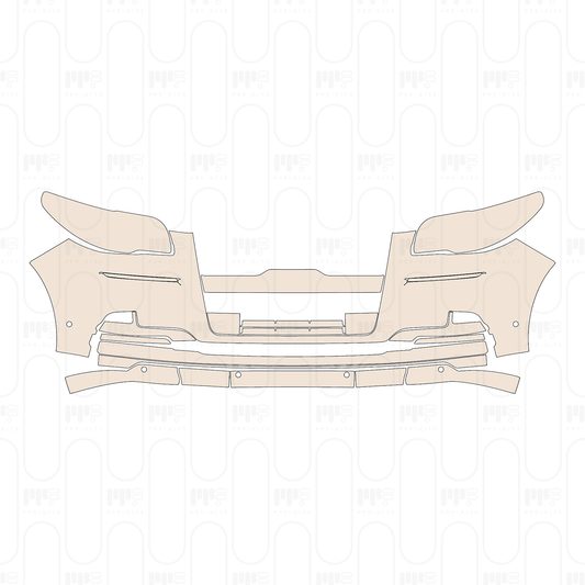 Voorgesneden PPF Lincoln Navigator Standard Wheelbase 2022