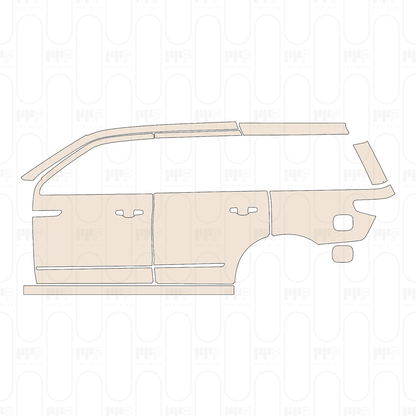 Voorgesneden PPF Lincoln Navigator Standard Wheelbase 2023