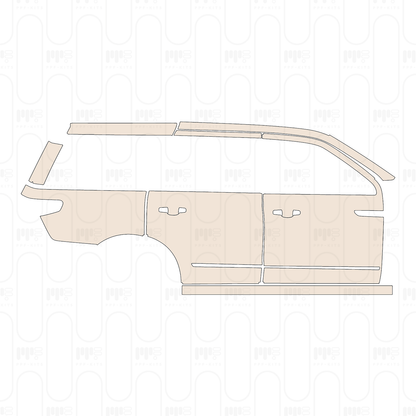 Voorgesneden PPF Lincoln Navigator Standard Wheelbase 2023