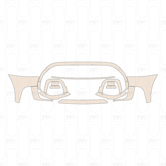 Voorgesneden PPF MINI Hardtop 2 Door John Cooper Works (JCW) GP 2022