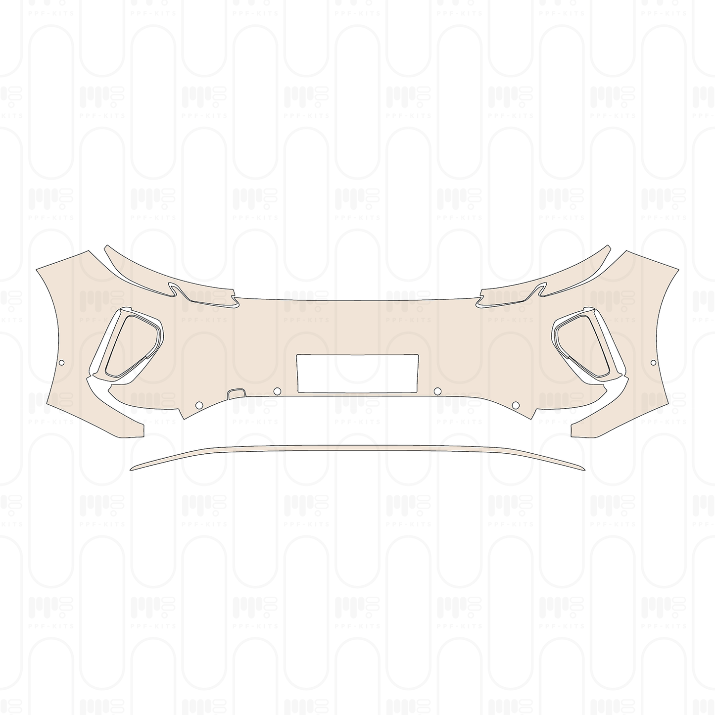 Voorgesneden PPF NIO EC6 2023