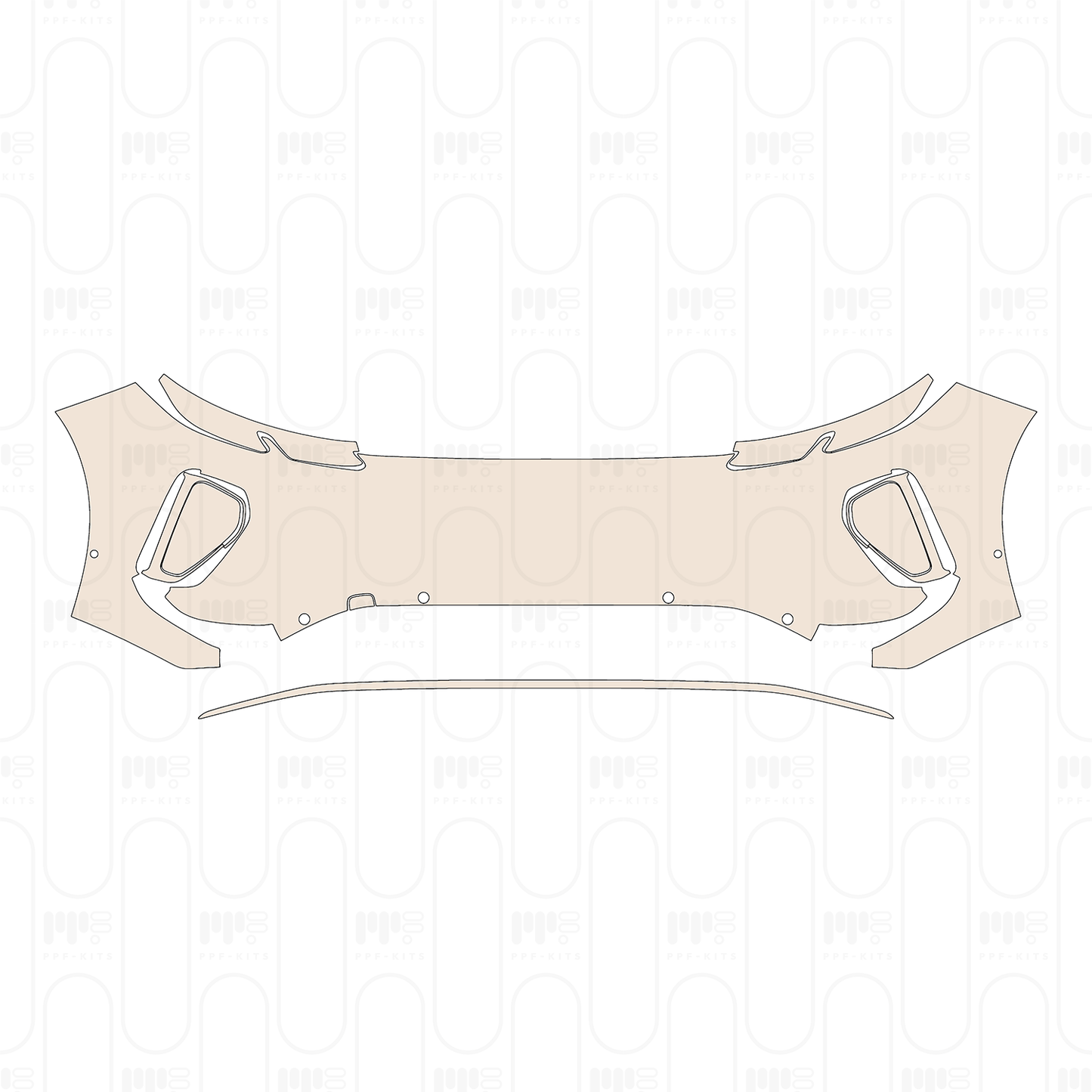 Voorgesneden PPF NIO EC6 2023
