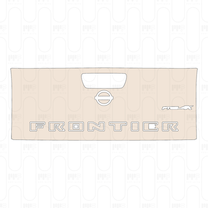 Voorgesneden PPF Nissan Frontier Crew Cab Pro-4X 2022