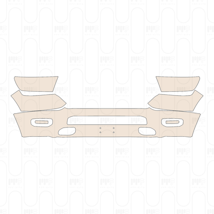 Voorgesneden PPF RAM Trucks 1500 Crew Cab Laramie 2022