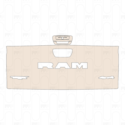 Voorgesneden PPF RAM Trucks 1500 TRX 2022