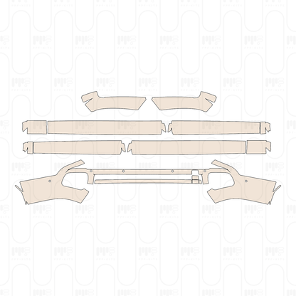 Voorgesneden PPF Rolls-Royce Cullinan 2021