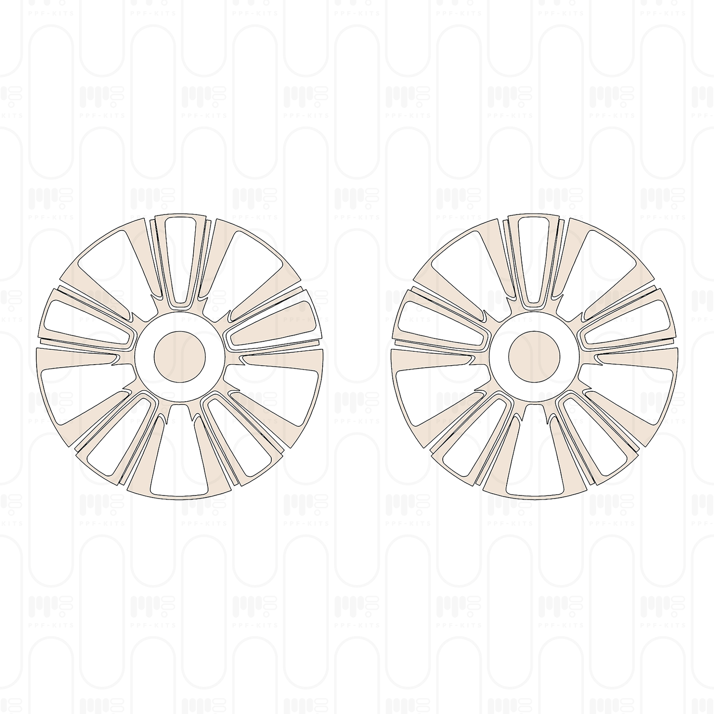 Voorgesneden PPF Rolls-Royce Ghost Standard Wheelbase 2023