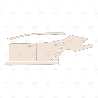 Voorgesneden PPF Tesla Model S Plaid 2023