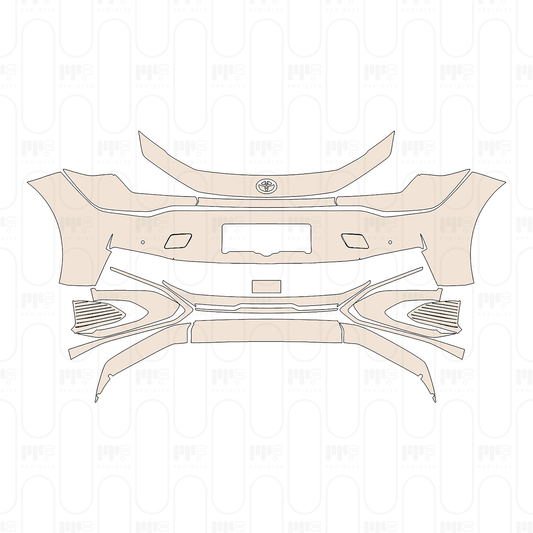Voorgesneden PPF Toyota bZ3 2023