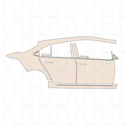 Voorgesneden PPF Toyota Corolla (CN) 2022