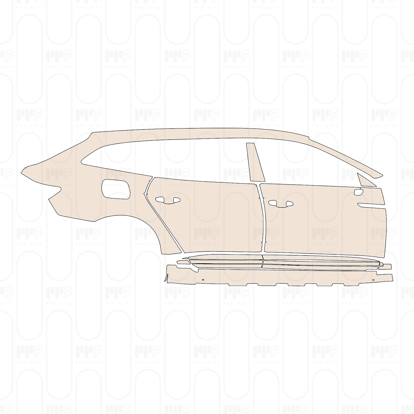 Voorgesneden PPF Volkswagen Arteon Shooting Brake R-Line 2023