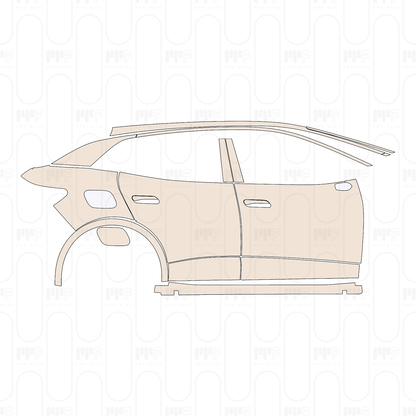 Voorgesneden PPF Volkswagen ID.4 GTX 2022