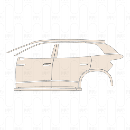 Voorgesneden PPF Volkswagen ID.6 X 2023