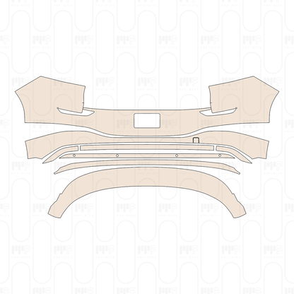 Voorgesneden PPF Volkswagen ID.6 X 2023