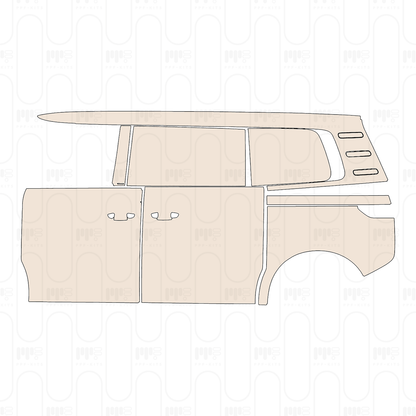 Voorgesneden PPF Volkswagen ID.BUZZ Standard Wheelbase Cargo 2023