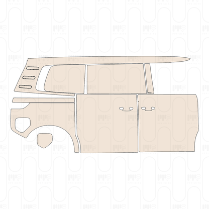 Voorgesneden PPF Volkswagen ID.BUZZ Standard Wheelbase Cargo 2023