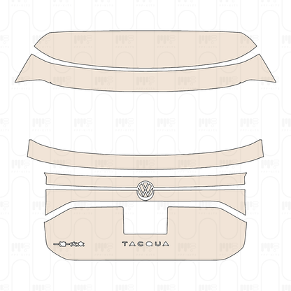 Voorgesneden PPF Volkswagen Tacqua R-Line 2022