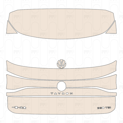 Voorgesneden PPF Volkswagen Tayron Base 2023