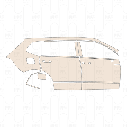 Voorgesneden PPF Volkswagen Tiguan L R-Line 2023
