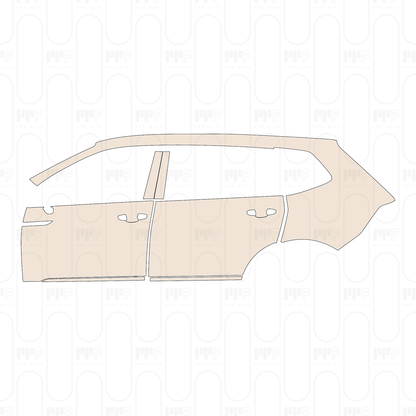 Voorgesneden PPF Volkswagen Tiguan L Base 2022
