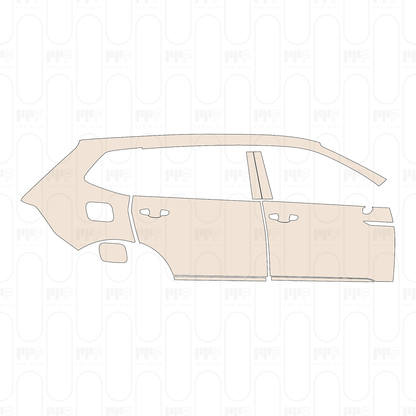 Voorgesneden PPF Volkswagen Tiguan L Base 2022