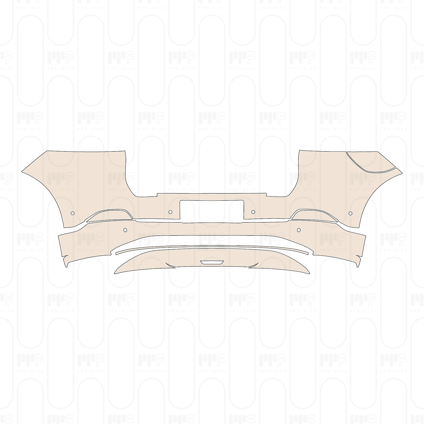 Voorgesneden PPF Xpeng G6 2023