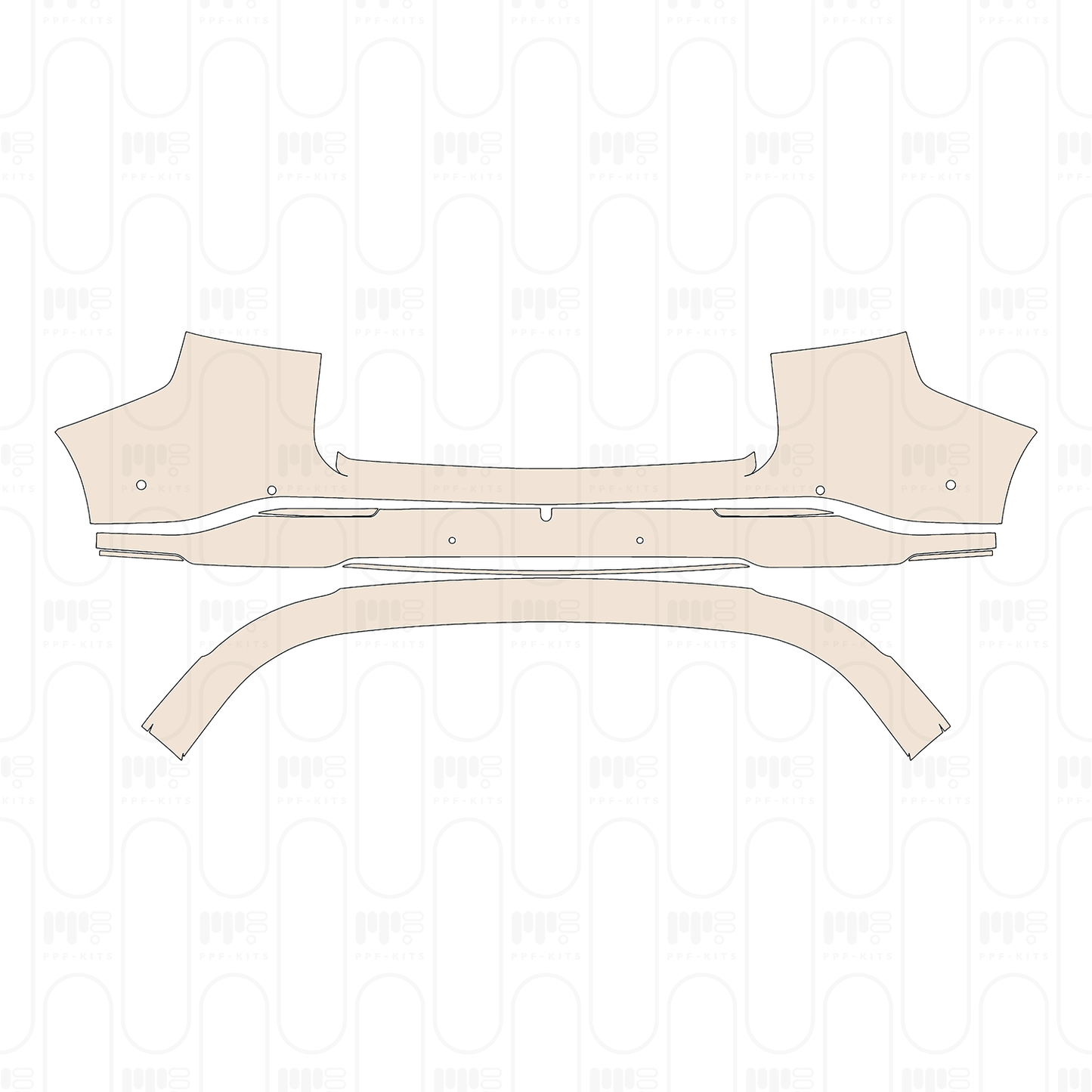 Voorgesneden PPF Xpeng G9 2023