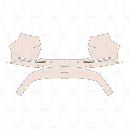 Voorgesneden PPF Xpeng X9 2024