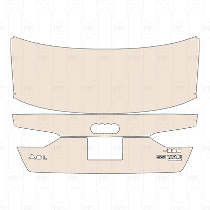 Voorgesneden PPF Audi A6 A6L Base 2022