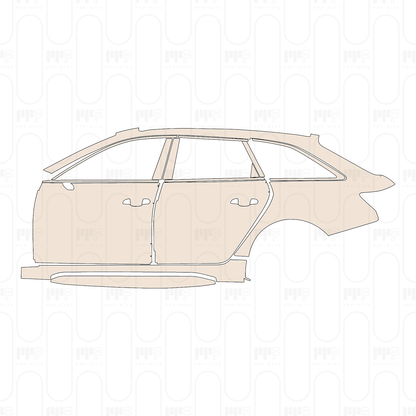 Voorgesneden PPF Audi A6 RS6 Avant 2023