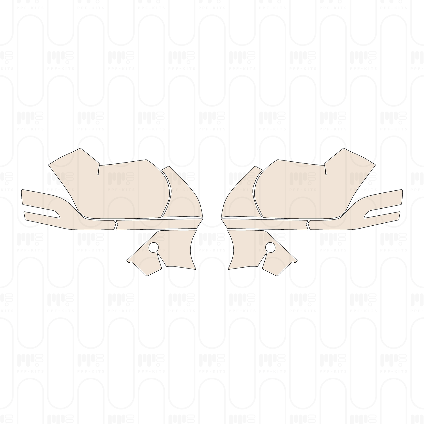 Voorgesneden PPF Audi e-tron Sportback S-Line 2022