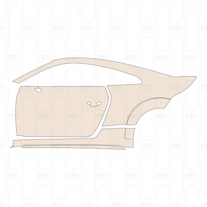 Voorgesneden PPF Audi TT Coupe S-Line 2022