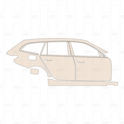 Voorgesneden PPF BMW 3 Series Touring M Sport 2022