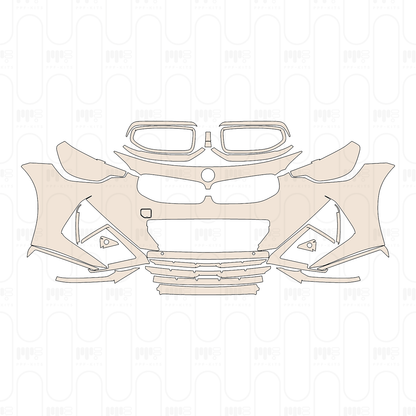 Voorgesneden PPF BMW 2 Series Coupe M235 M240 2023
