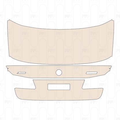 Voorgesneden PPF BMW 5 Series Sedan Standard Wheelbase Base 2022