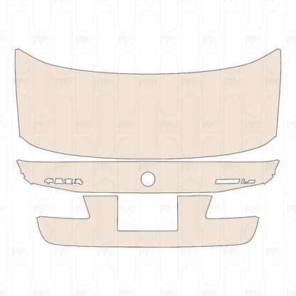 Voorgesneden PPF BMW 5 Series Sedan Extended Wheelbase Luxury 2022