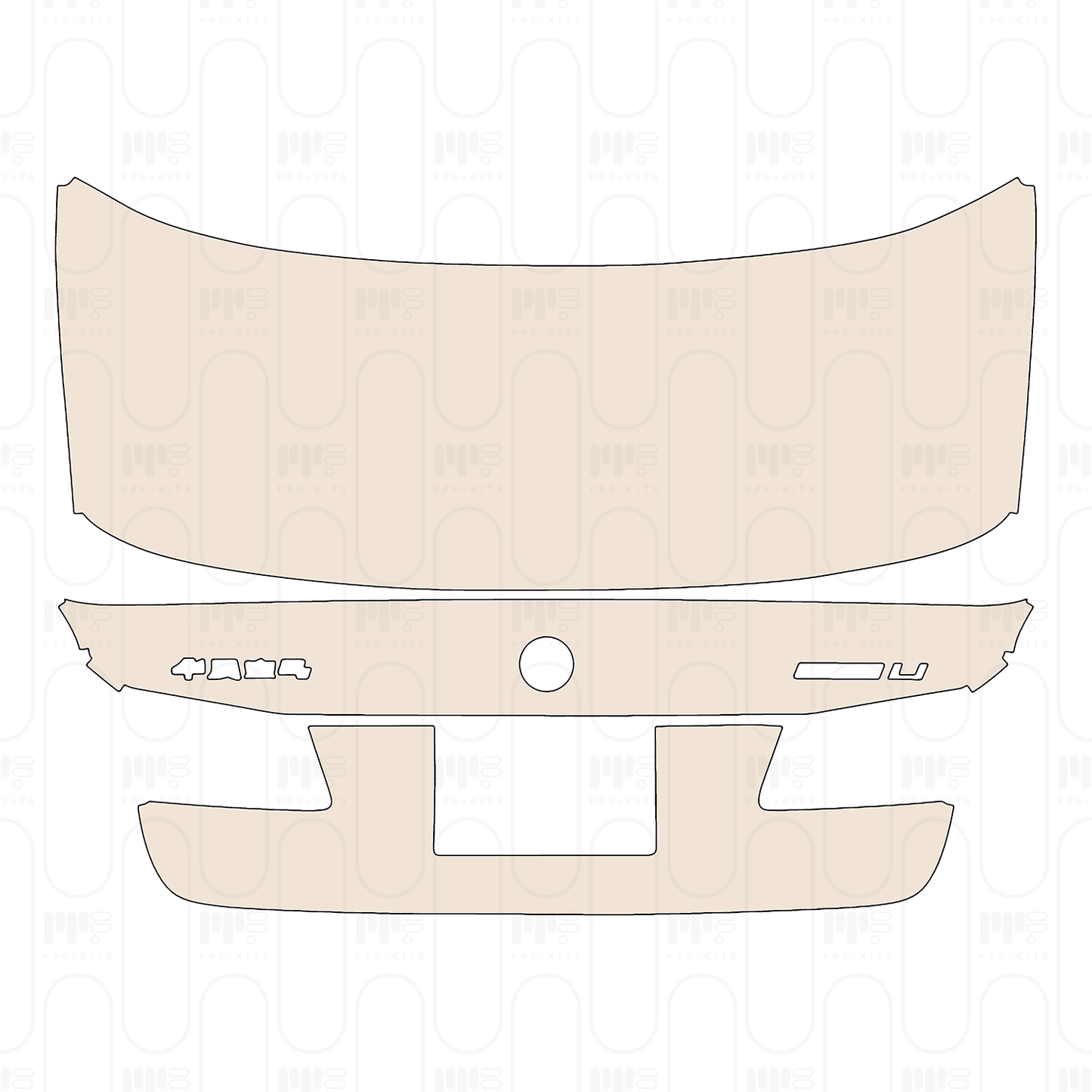 Voorgesneden PPF BMW 5 Series Sedan Extended Wheelbase M Sport 2022