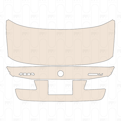 Voorgesneden PPF BMW 5 Series Sedan Extended Wheelbase M Sport 2022