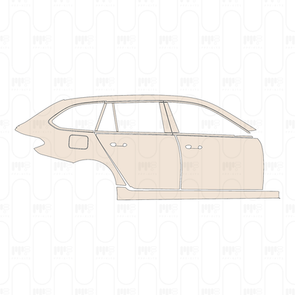 Voorgesneden PPF BMW 5 Series Touring Base 2022